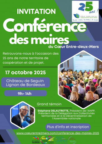 INVITATION CONF MAIRES 25