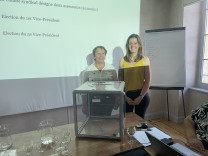 Marie Antoinette Chiron Charrier et Céline Goeury élue au comité syndical du PETR du 28 septembre 2023